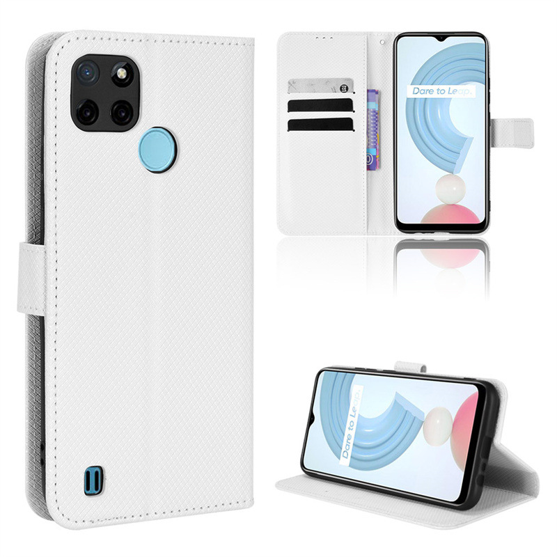 手帳型スマホケース 多機能カード収納付き二つ折りケース