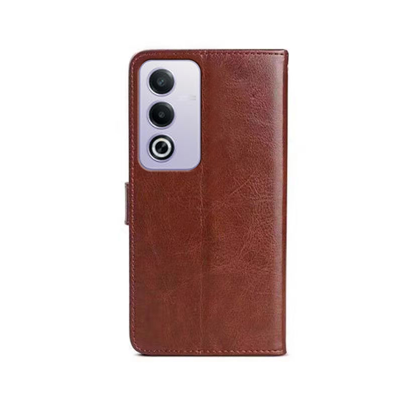 手帳型スマホケース 高級革調多機能ウォレットケース