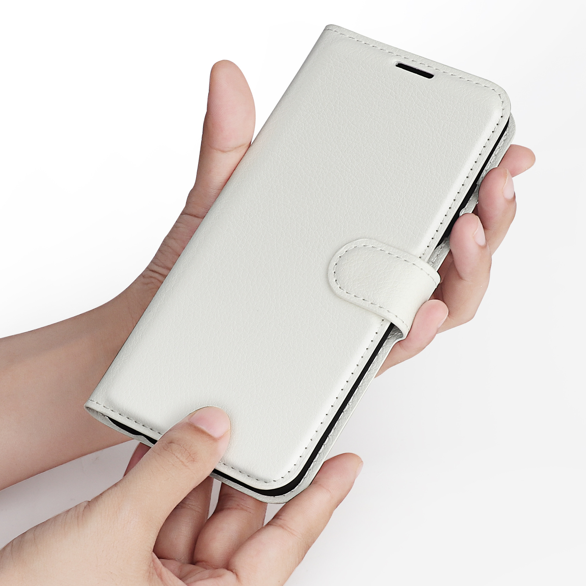 手帳型スマホケース 高級感漂う多機能財布型ケース