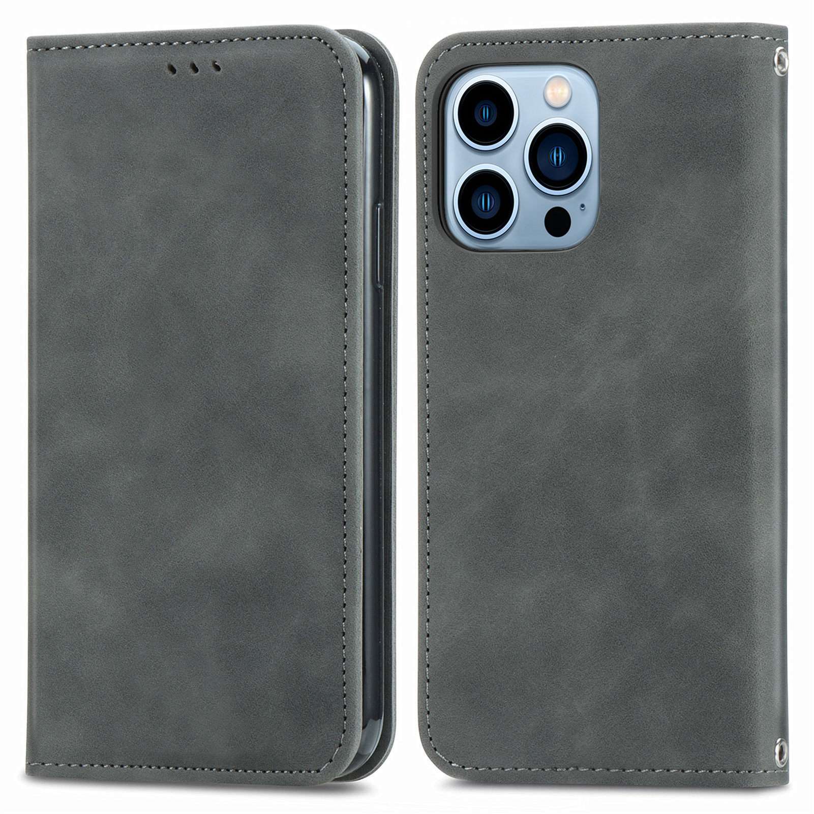 手帳型スマホケース  高級感漂う手帳型アイフォンケース