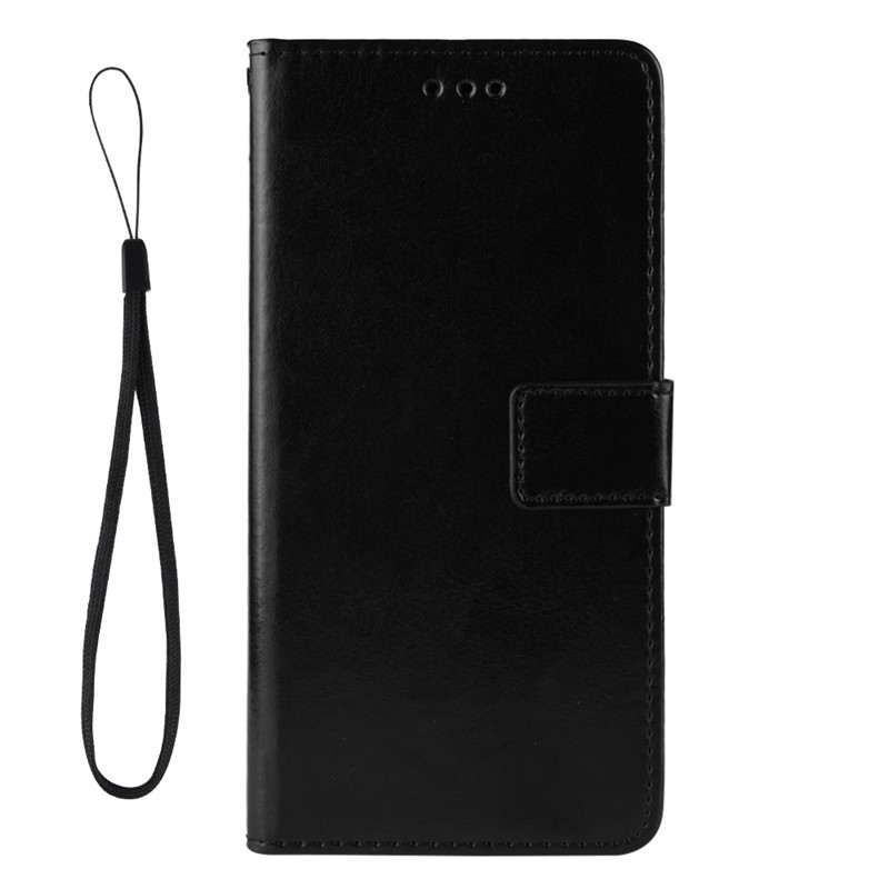 手帳型スマホケース 高級感あふれる革調多機能ケース