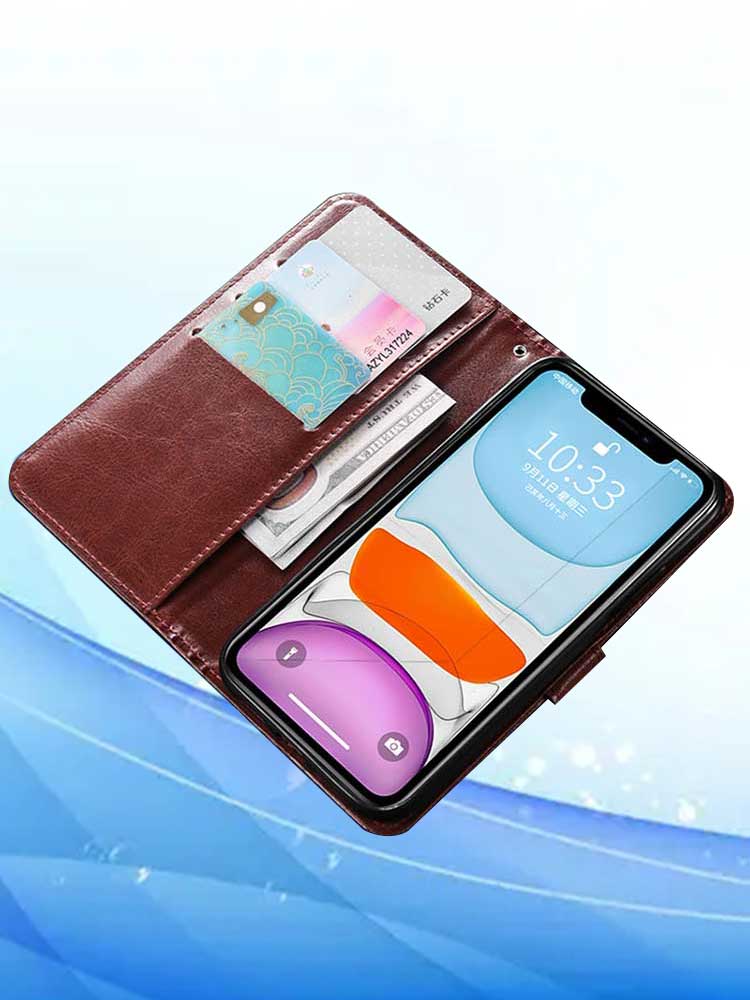 手帳型スマホケース レドミ専用 高級感溢れる手帳カバー