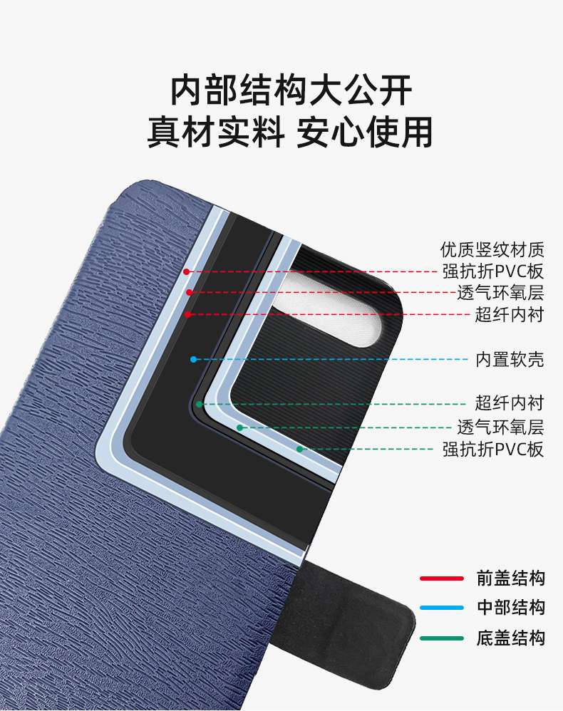 手帳型スマホケース 高級感漂う手帳型保護ケース