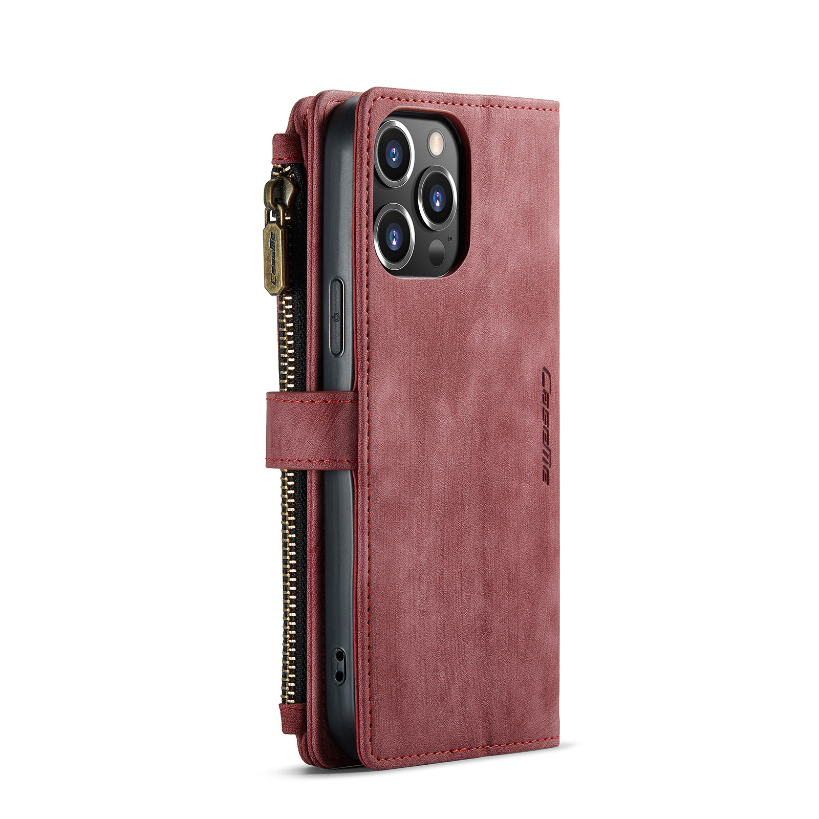 手帳型スマホケース 財布機能付き二つ折り手帳型ケース