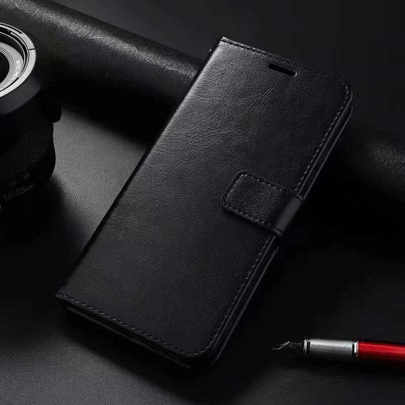 手帳型スマホケース  Xiaomi高級レザーフリップウォレットケース