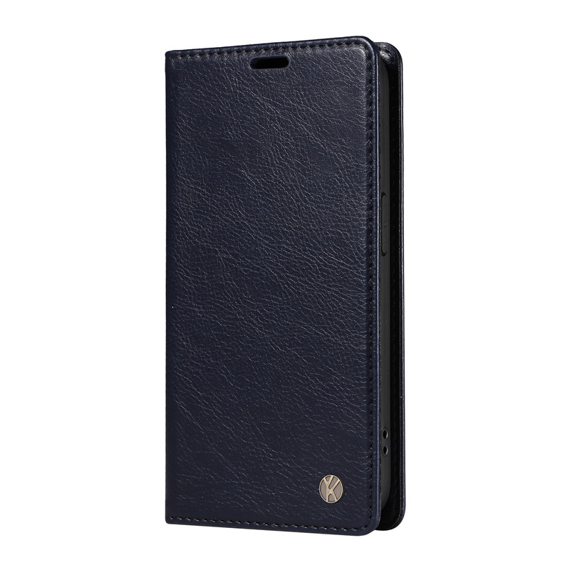 手帳型スマホケース エクスペリア専用 高級感本革調手帳