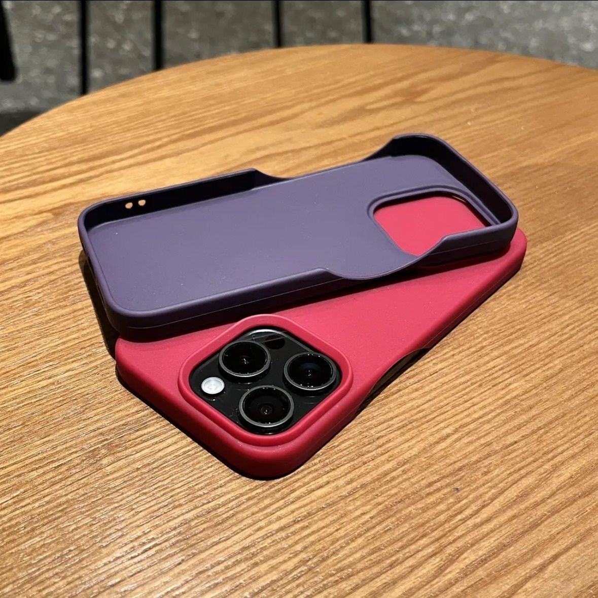 手帳型スマホケース シンプル質感 手帳型保護カバー
