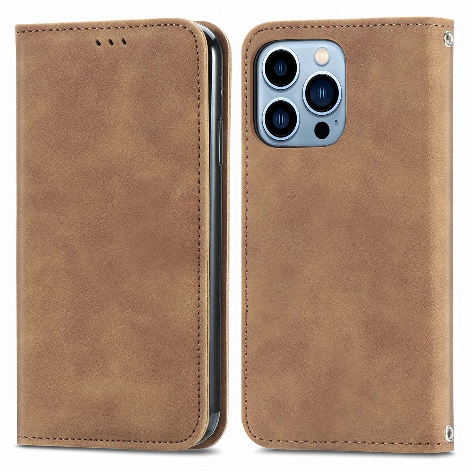 手帳型スマホケース  高級感漂う手帳型アイフォンケース