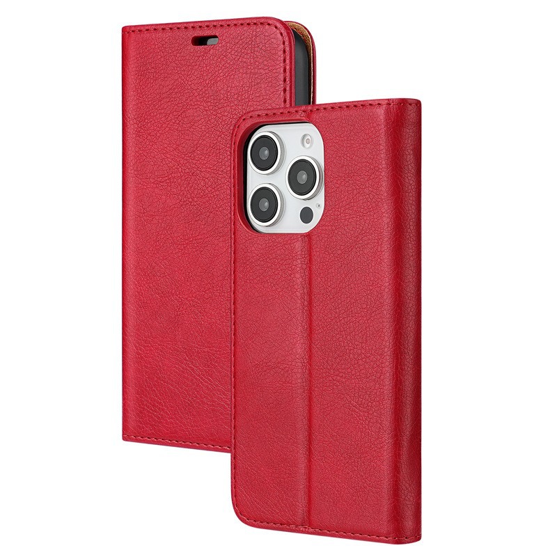 手帳型スマホケース 高級感溢れる本革調手帳ケース