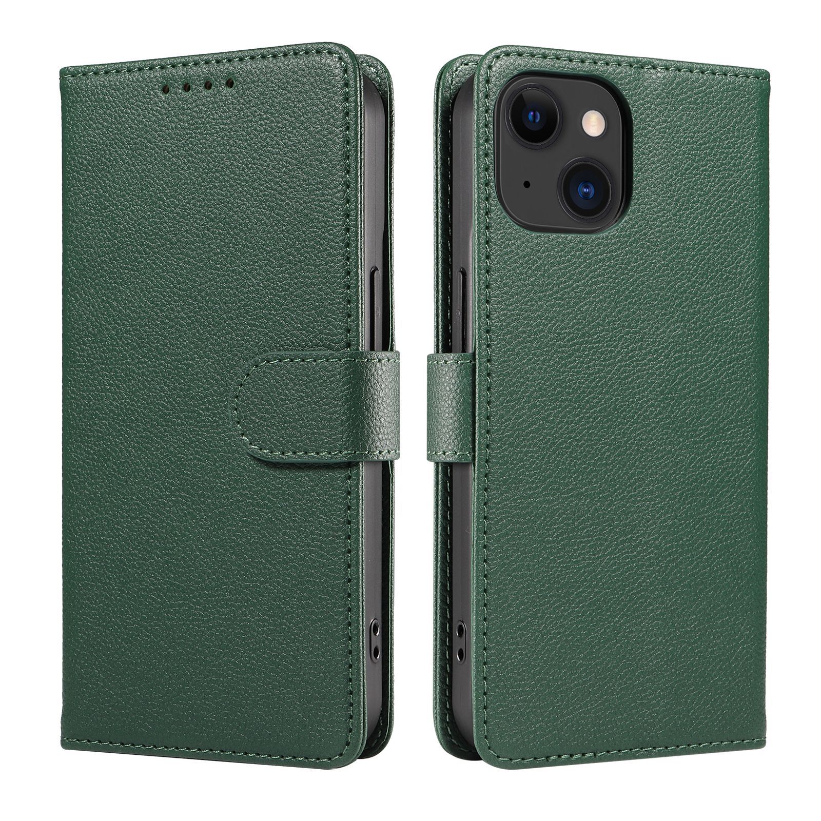 手帳型スマホケース 本革風高級感漂う手帳型保護ケース