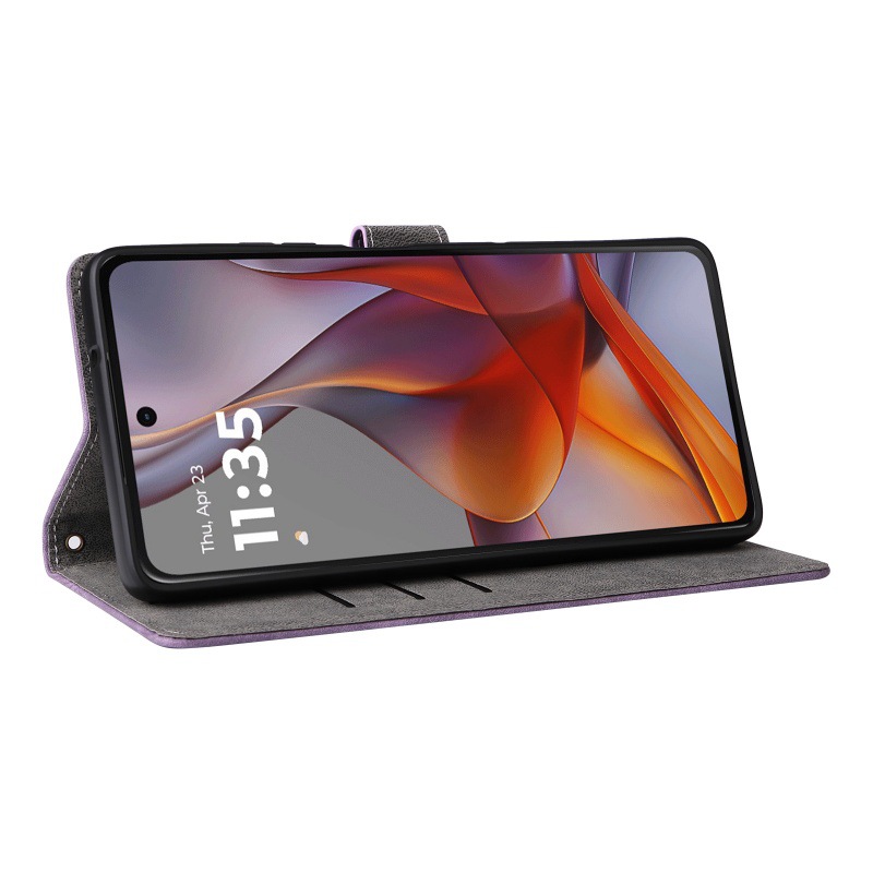 手帳型スマホケース ヴィンテージ風多機能手帳ケース