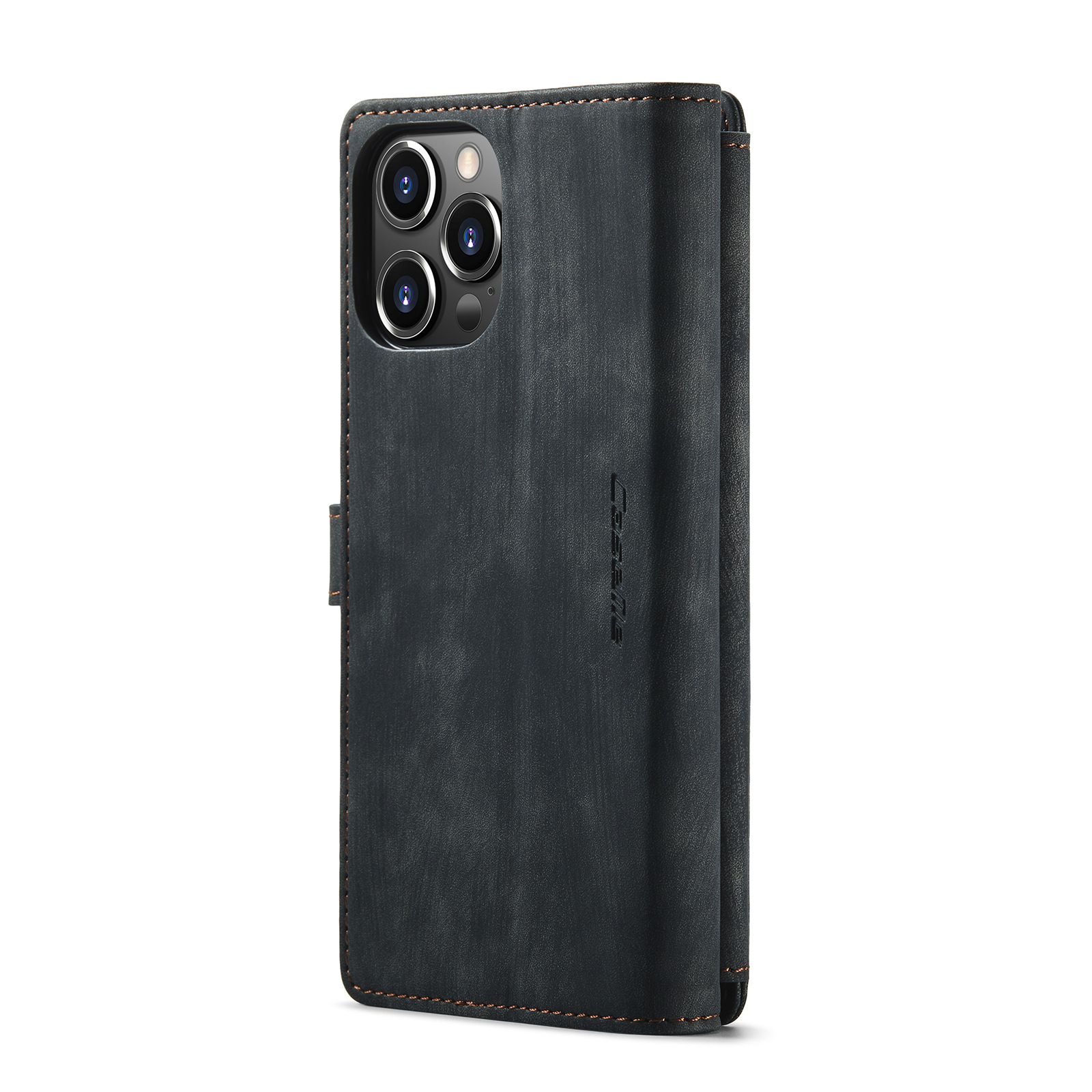 手帳型スマホケース 財布機能付き二つ折り手帳型ケース