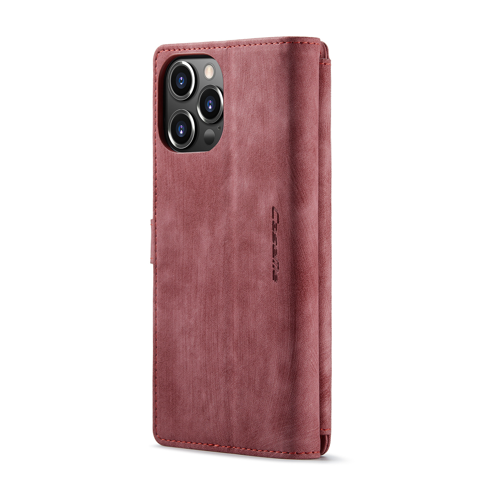手帳型スマホケース 財布機能付き二つ折り手帳型ケース