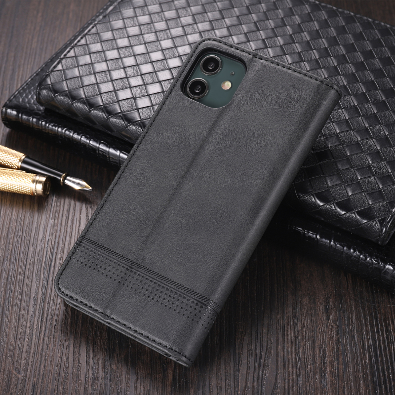 手帳型スマホケース 多機能カード収納付き手帳型ケース