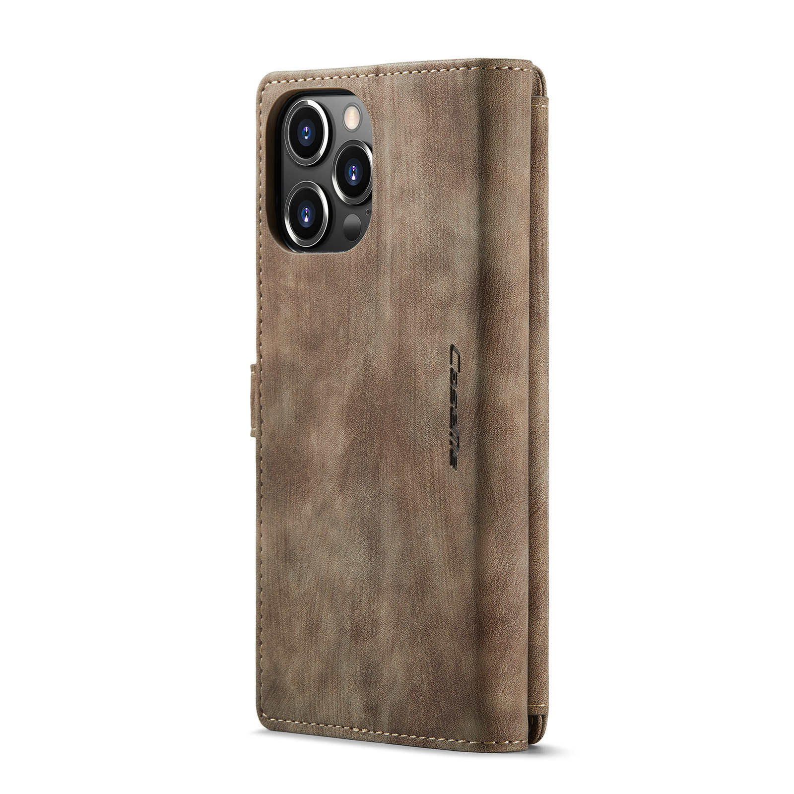 手帳型スマホケース 財布機能付き二つ折り手帳型ケース