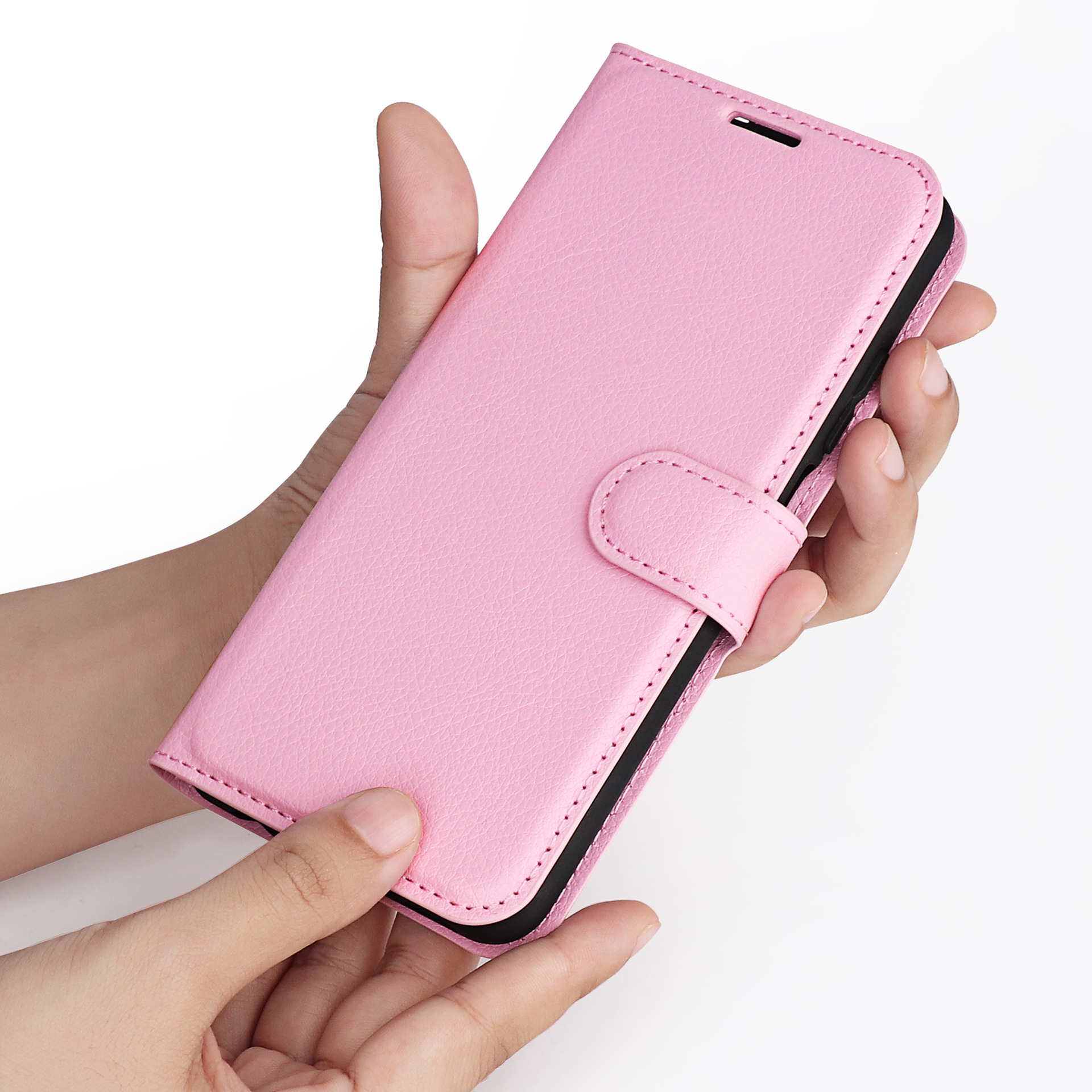 手帳型スマホケース 高級感漂う多機能財布型ケース