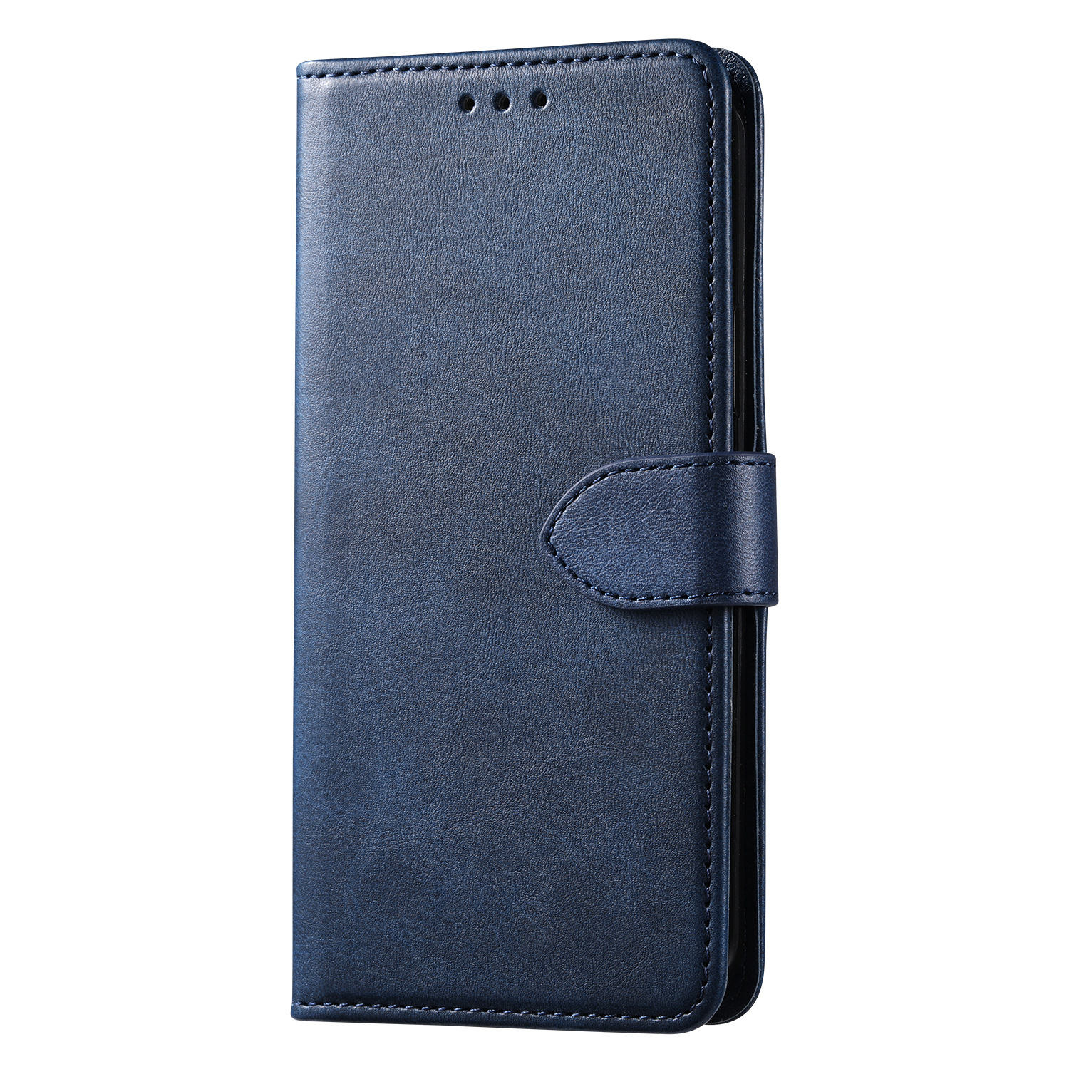 手帳型スマホケース 高級感あふれる本革調手帳型ケース