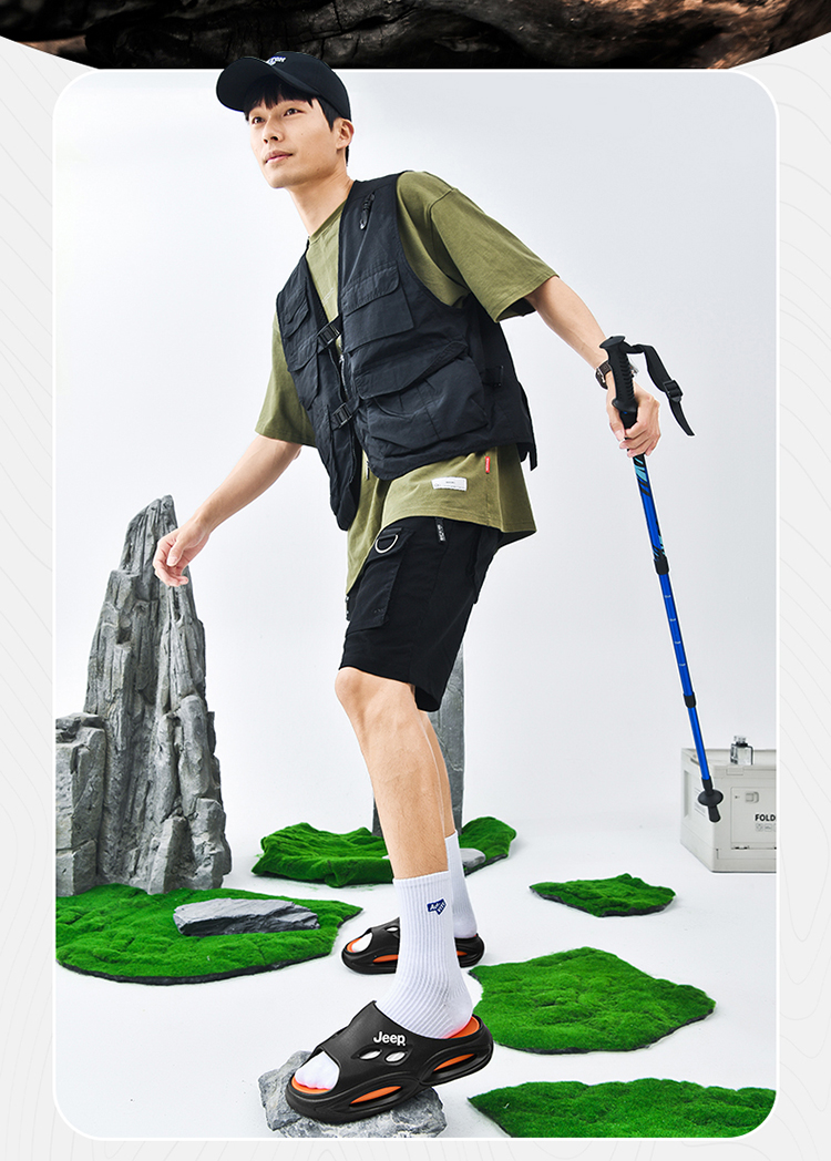 スポーツサンダル アウトドア風通し穴付き軽量サンダル