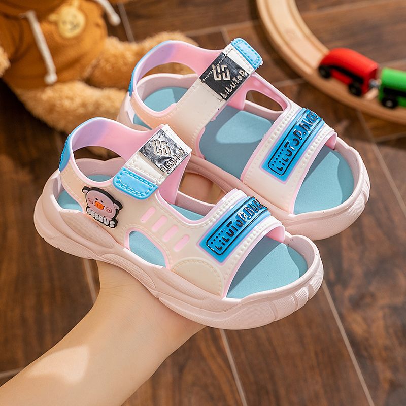 ふわふわ厚底キッズサンダルスポーツ