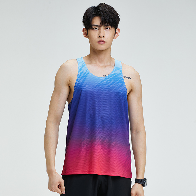 スポーツTシャツ グラデーションタンクトップ