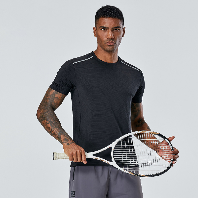スポーツTシャツ 疾風ウェーブ ランニング速乾シャツ
