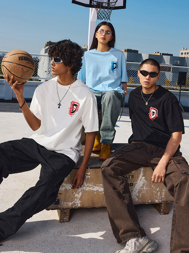 スポーツTシャツ バスケ バスケコート魂 ストリートプレイヤー