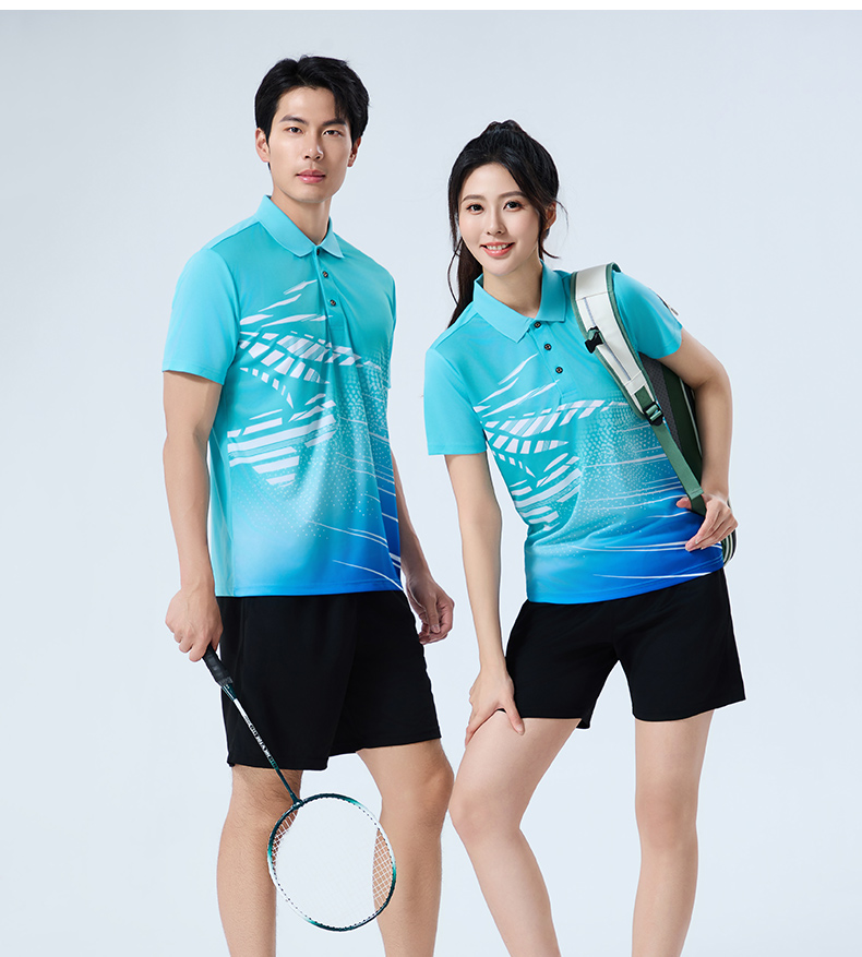 スポーツTシャツ バトミントン 翔舞ポロシャツ バドミントン競技用