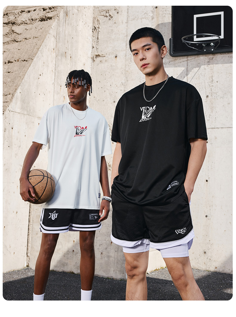 スポーツTシャツ ストリートバスケ半袖ウェア