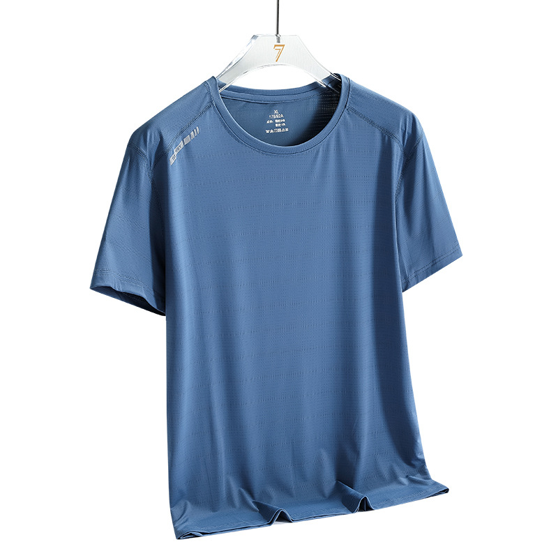 スポーツTシャツ さらり快適ランニング半袖シャツ