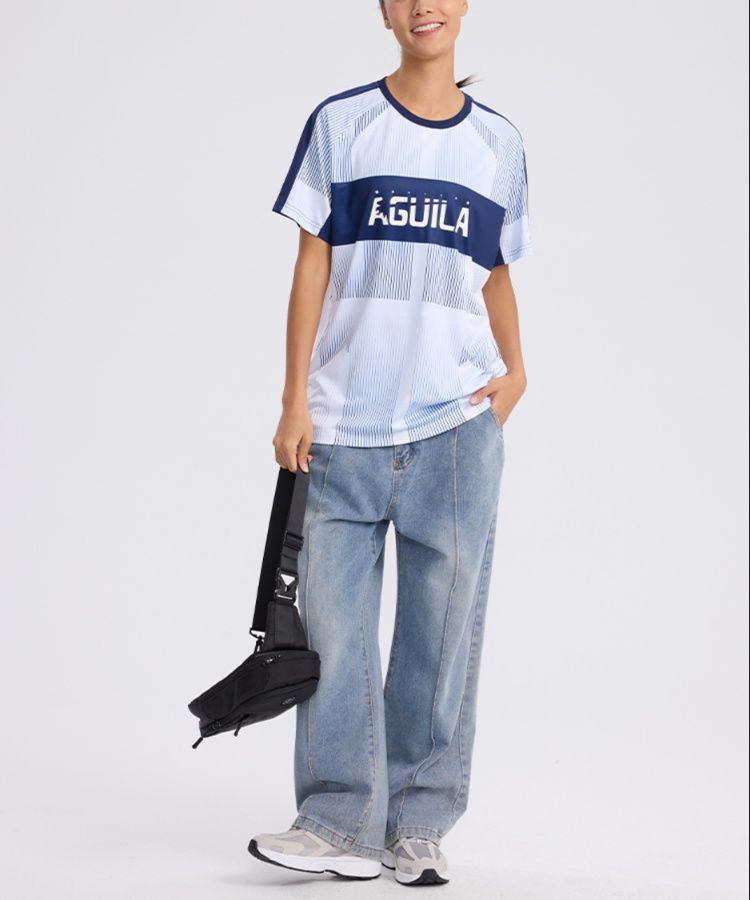 スポーツTシャツ サッカー 闘志溢れる鷲の翼 サッカーウェア