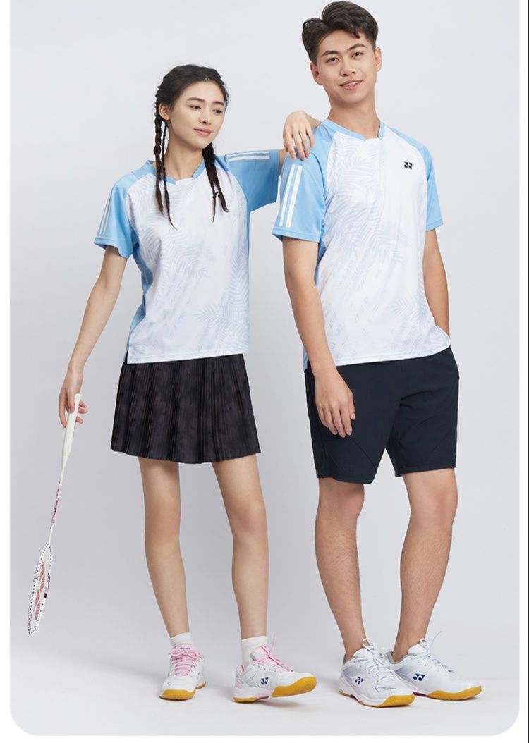 スポーツTシャツ バトミントン 快適プレミアムバドミントンウェア