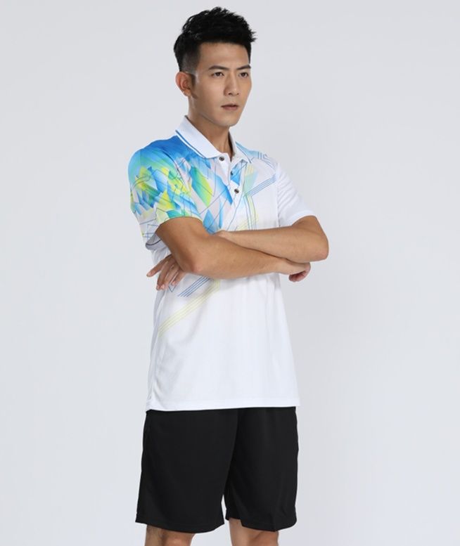 スポーツTシャツ バトミントン 疾風翔舞 バドミントンポロシャツ