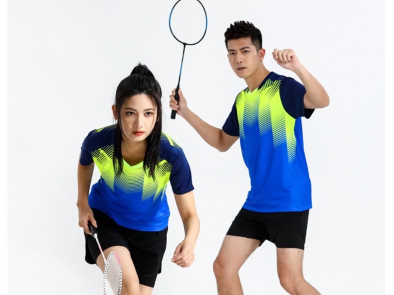 スポーツTシャツ バトミントン 情熱のラケットウェア