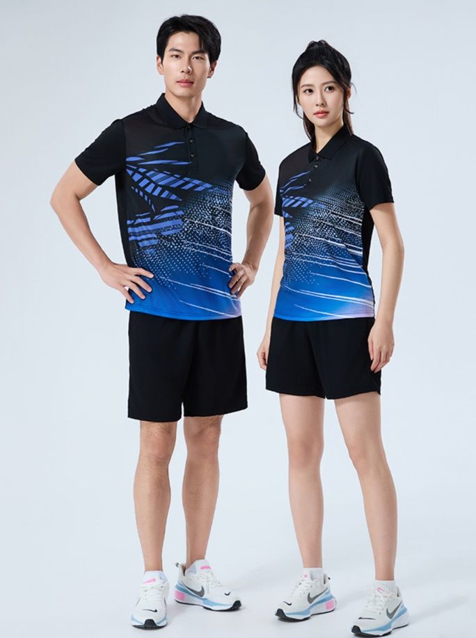 スポーツTシャツ バトミントン 翔舞ポロシャツ バドミントン競技用
