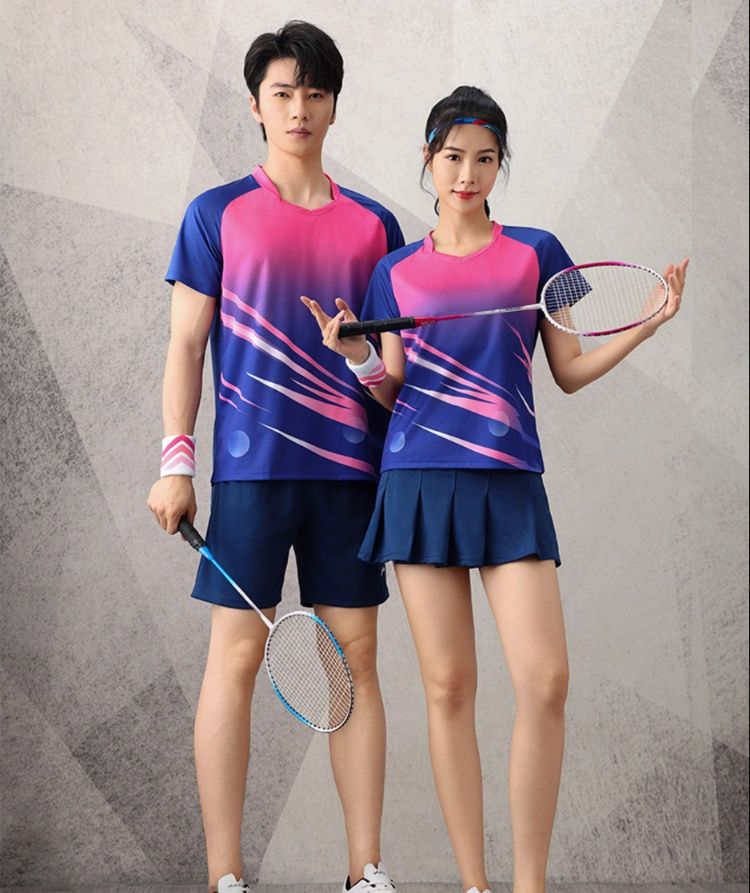 スポーツTシャツ バトミントン 動きやすいバドミントンウェア