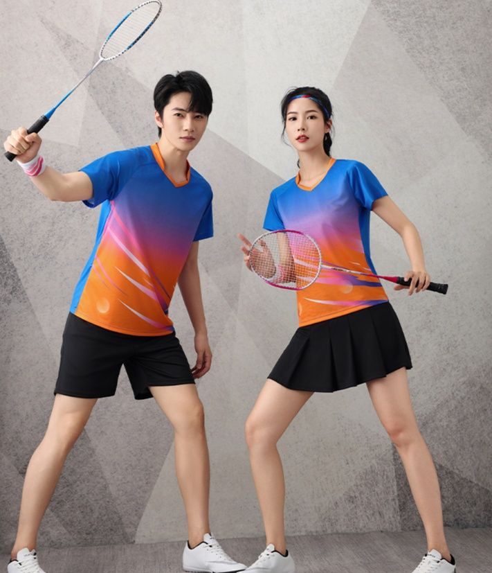 スポーツTシャツ バトミントン 動きやすいバドミントンウェア