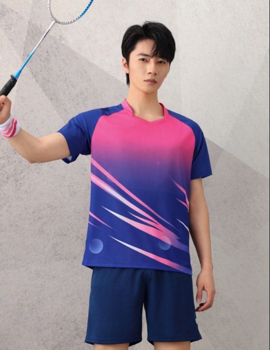 スポーツTシャツ バトミントン 動きやすいバドミントンウェア