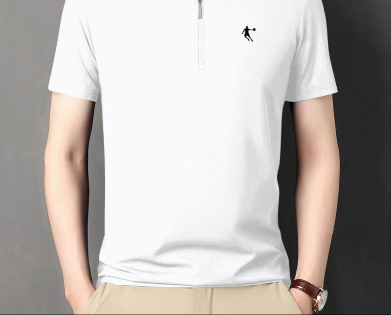 スポーツTシャツ ゴルフ 快適ラウンド ハーフジップポロシャツ