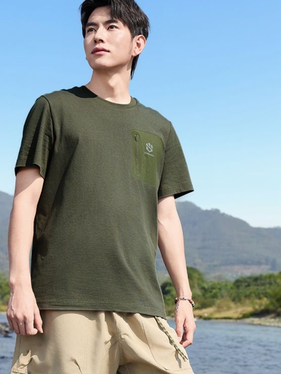 スポーツTシャツ 登山 アウトドア機能性ポケットＴシャツ