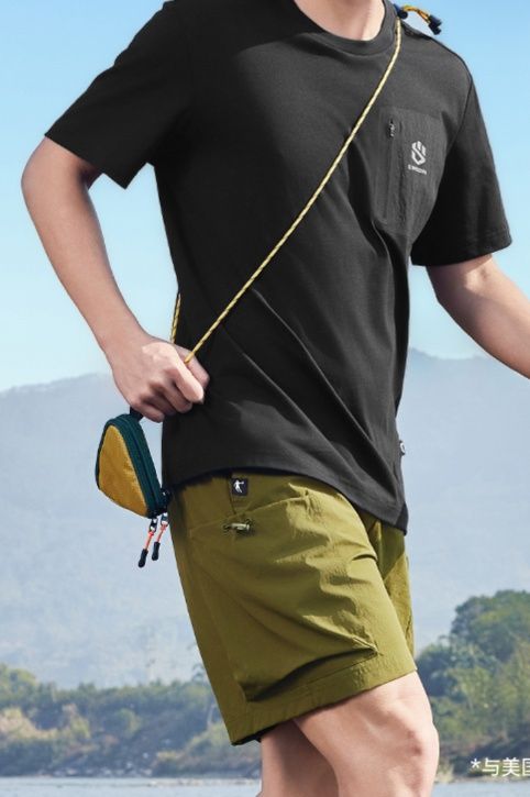 スポーツTシャツ 登山 アウトドア機能性ポケットＴシャツ