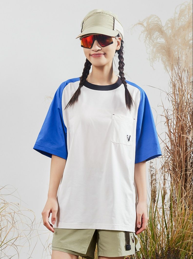 スポーツTシャツ 登山 快適トレッキングラグランティー