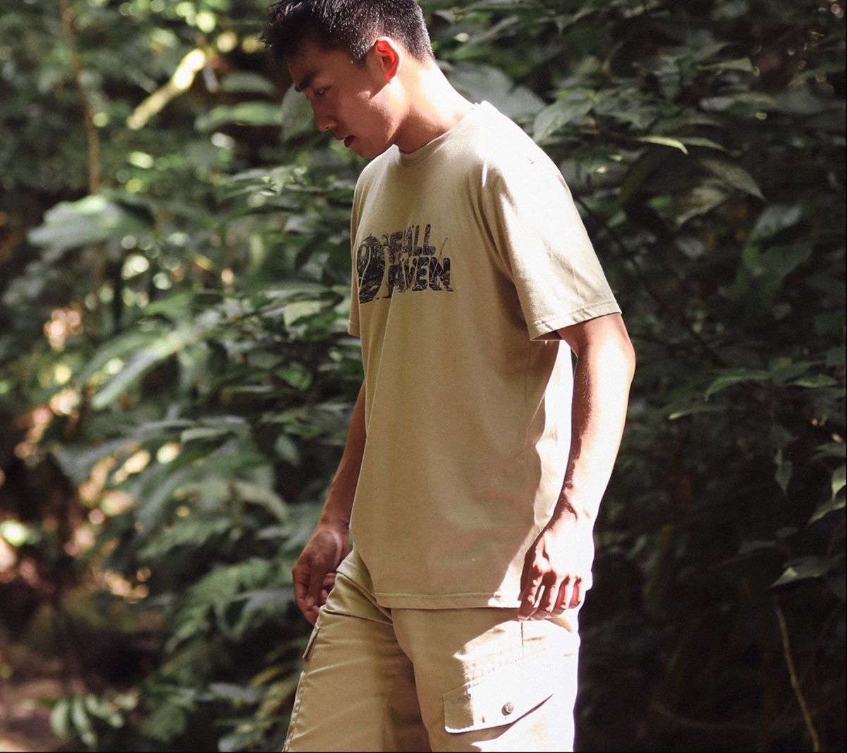 スポーツTシャツ 登山 北欧の森 山旅スポーツウェア