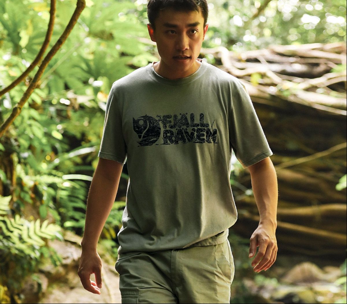 スポーツTシャツ 登山 北欧の森 山旅スポーツウェア