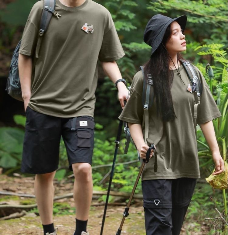 スポーツTシャツ 登山 アウトドア快適Tシャツ 山歩き仕様