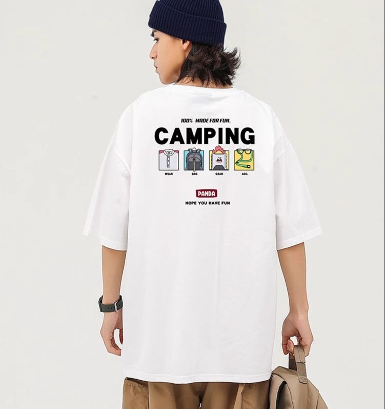 スポーツTシャツ 登山 アウトドア野営コレクション