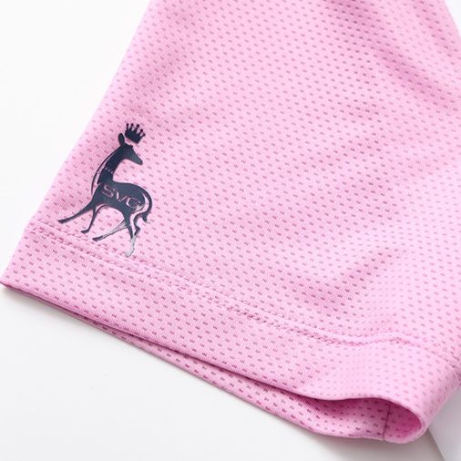 スポーツTシャツ 飛翔ゴルフレディースジップシャツ