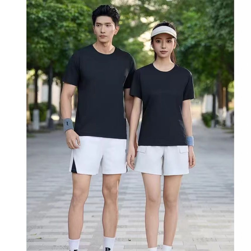 スポーツTシャツ シンプル爽快バドミントンウェア