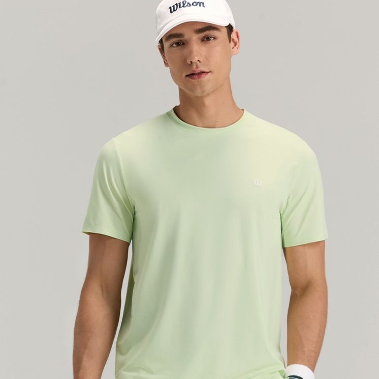 スポーツTシャツ シンプル速乾バドミントンウェア