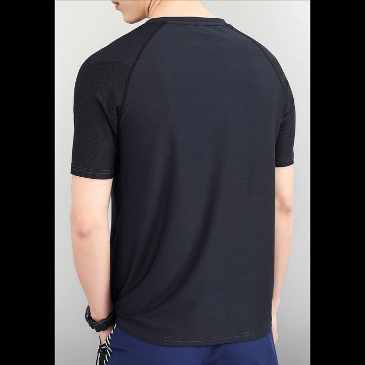 スポーツTシャツ 矢印模様ドライフィット速乾ランニング半袖