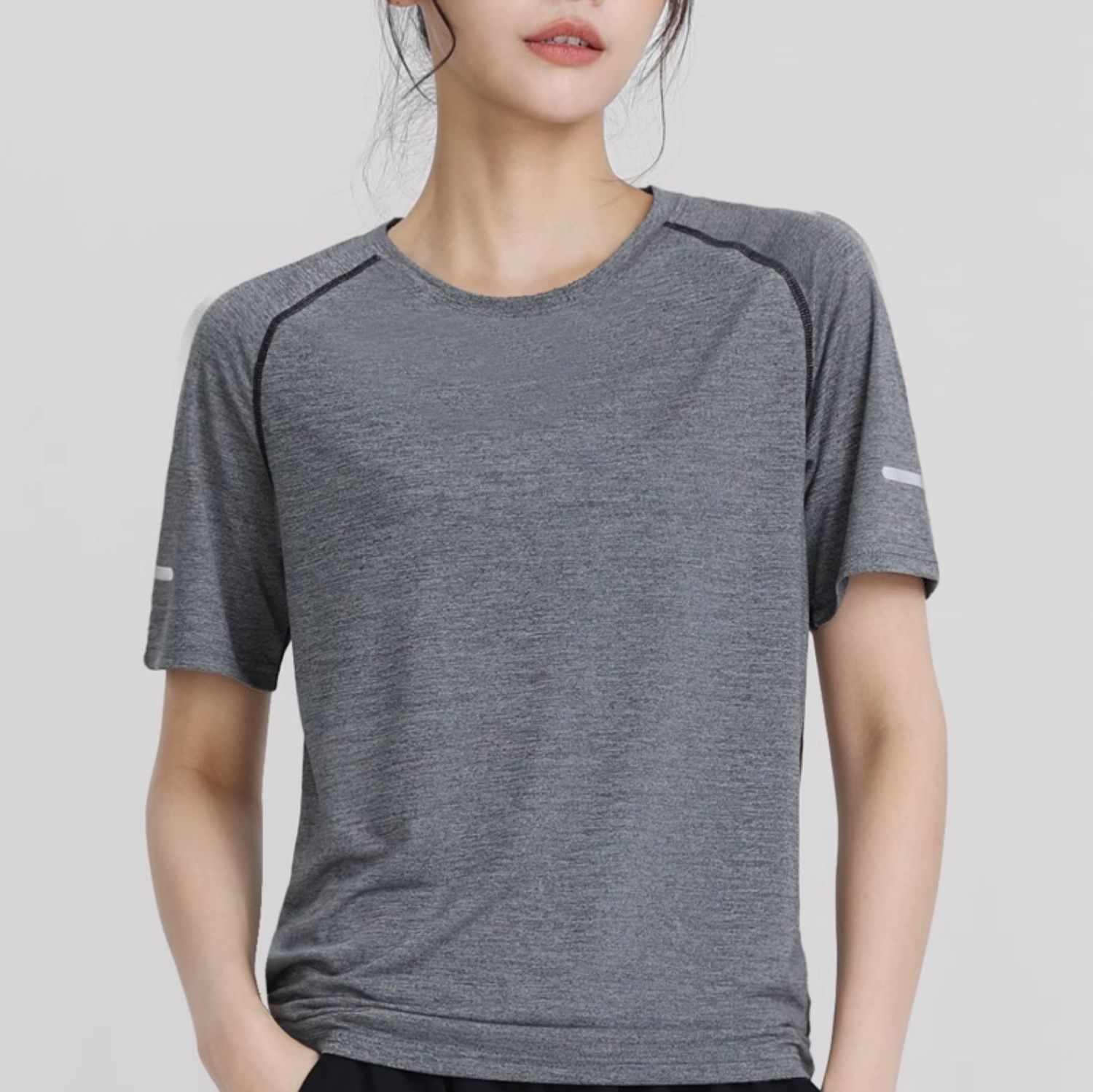 スポーツTシャツ 快適シルエット速乾ランニングシャツ